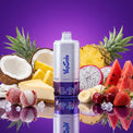 VapSolo 180K 6in1 Sixer – Lychee Ice & Cheesecake & Pina Colada & Mixed Berry & Dragonfruit, Banana, Cherry & Strawberry Watermelon 5%